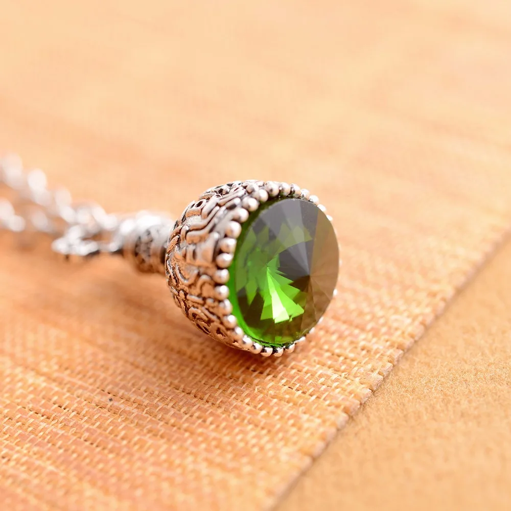 Популярные изделия Кулон Цепочки и ожерелья в Готический Crystal Инкрустация Сплава