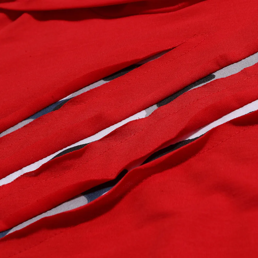 Футболка мужская модная однотонная с капюшоном Спортивная коротким рукавом для