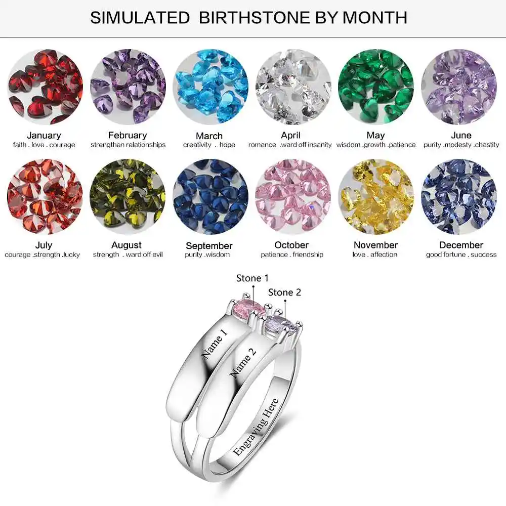 Женское кольцо с камнем талисманом гравировкой|promise rings for women|rings womenpromise ring |