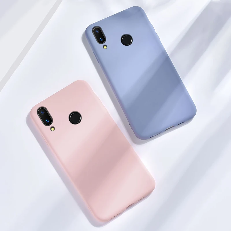Чехол Raugee для Realme 3 Pro Чехол-бампер противоударный жидкий силиконовый чехол-накладка для OPPO Realme 3 Realme3 Pro X Lite прочный Чехол