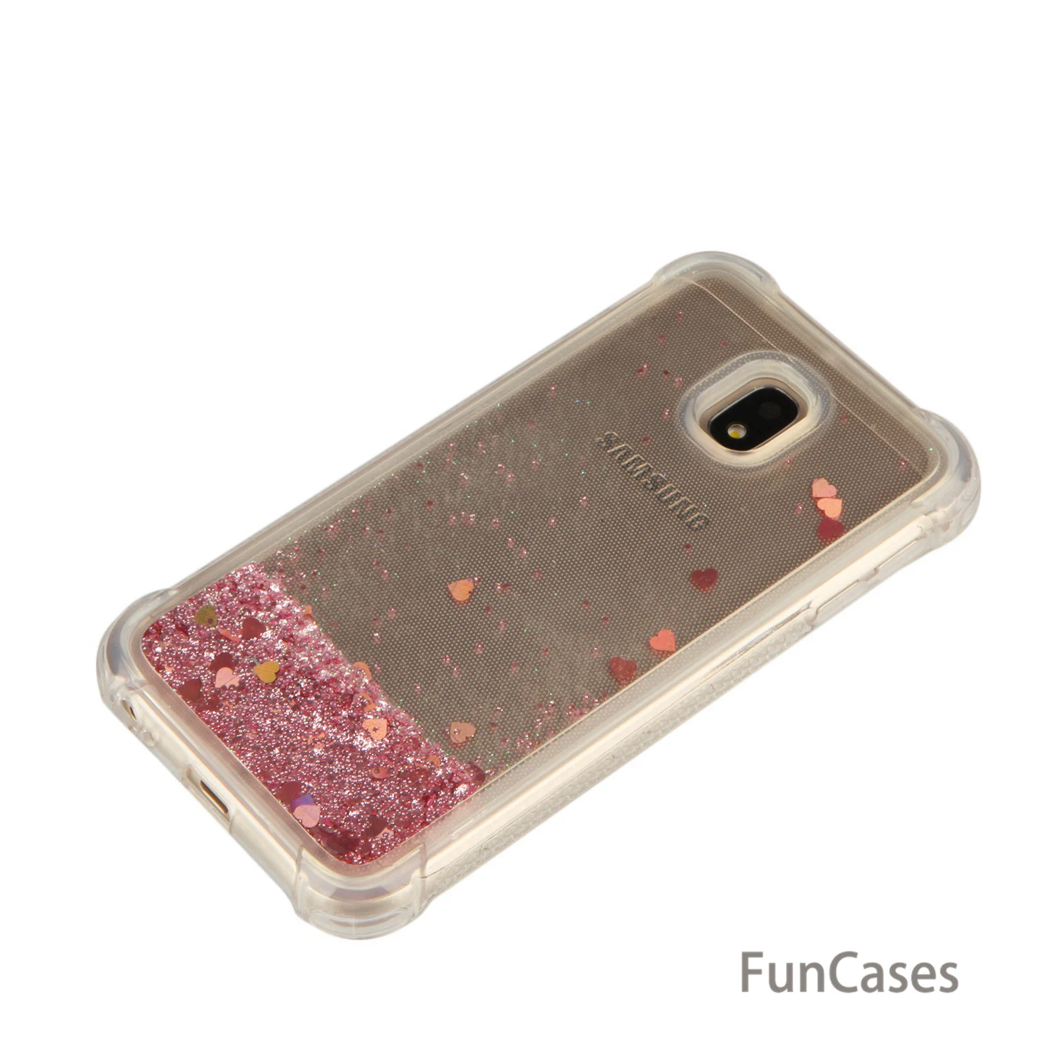 Bling чехол СПС Etui samsung J330 Европейская версия Мягкая силиконовая задняя крышка Carcasas