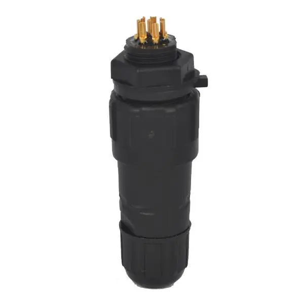 Новинка 4 шт. 8 контактов M14 IP68 водонепроницаемый разъем 8Pin промышленная панель
