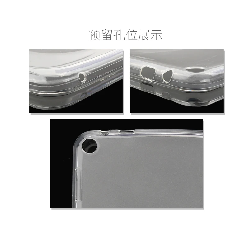 Luxury Ultra Slim Waterproof Soft Silicone Rubber TPU Back Cover Case For ASUS Fonepad 8 FE380CG FE380 FE8030CXG K016 8'' tablet |