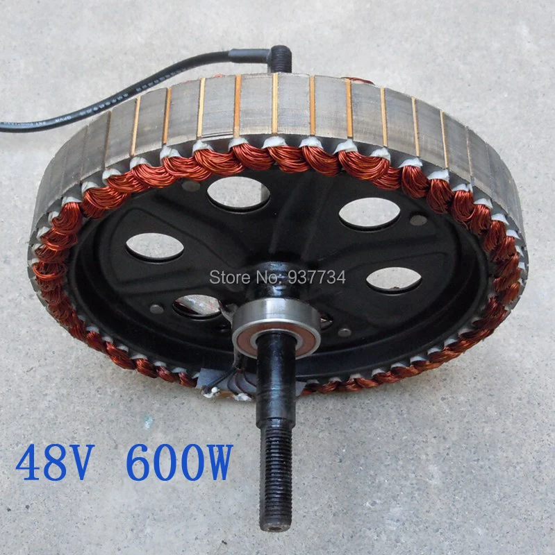 Электрический самокат бесщеточный мотор части 48V 800 W/1000 W ротор/Байк, способный преодолевать Броды мотор статор G-M028