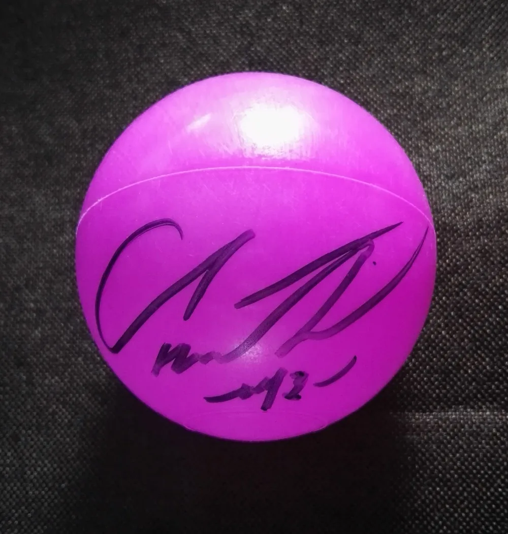 Рука Подпись SHINEE Мин Хо autographed концертный мяч K POP 122018|Открытки и приглашения| |