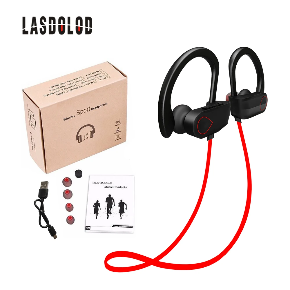 Lasdolod Беспроводные наушники с микрофоном для наушников bluetooth гарнитуры