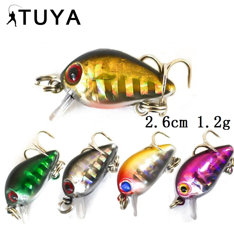 

YUTA Mini Crankbaits Minnow Fishing Lure Set Wobblers Artificial Bait trolling cranks bait Fishing Tackle Bass Pike carp