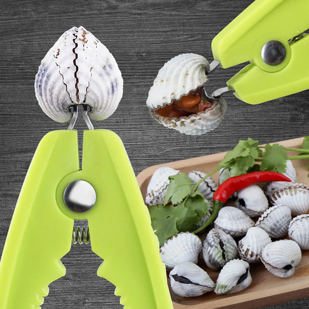 Clam Multipurpose Seafood Tool Pliers Peeler Kitchen Nut Crackers Shell Peeling |