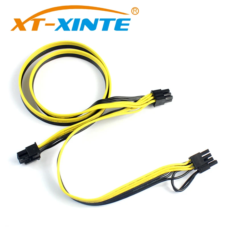 Модульный PSU PCIe для Molex 6pin до 8(6 + 2)pin PowerCable PCI Express Внутренний сплиттер ленточный