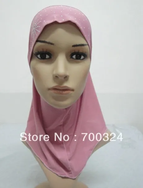 H414d красивый хиджаб для маленькой девочки быстрая доставка разные цвета можно