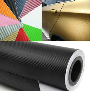 Виниловая карбоновая 3D пленка для автомобиля рулон пленки тюнинга автомобилей и