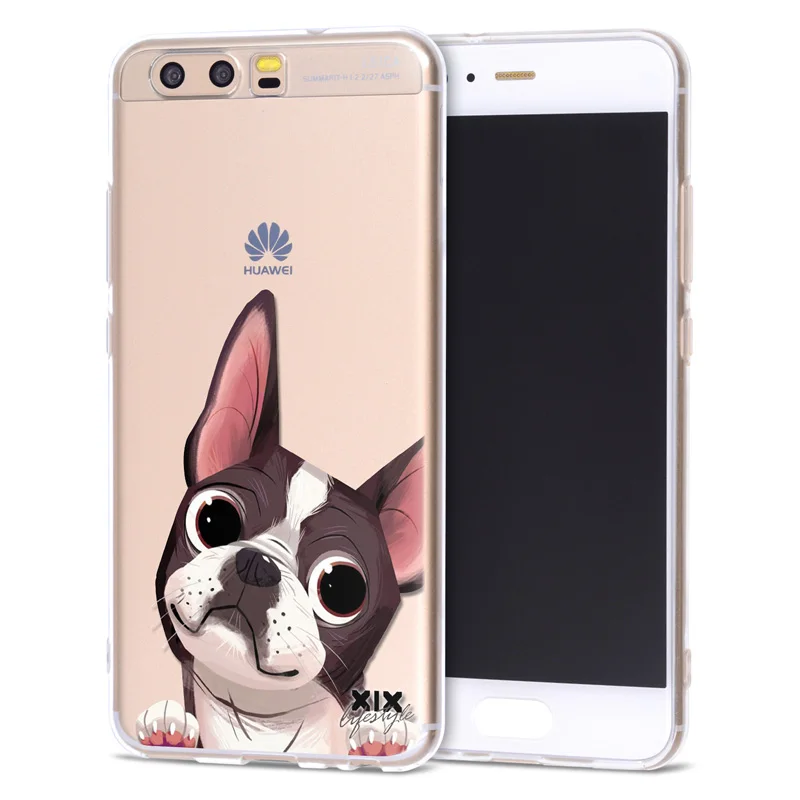 Для huawei P8 Lite чехол для собак мягкий чехол huawei P9 Lite чехол для P8 P10 P20 Lite Pro Plus P Smart Honor 9 для mate 10 Lite - Цвет: 01