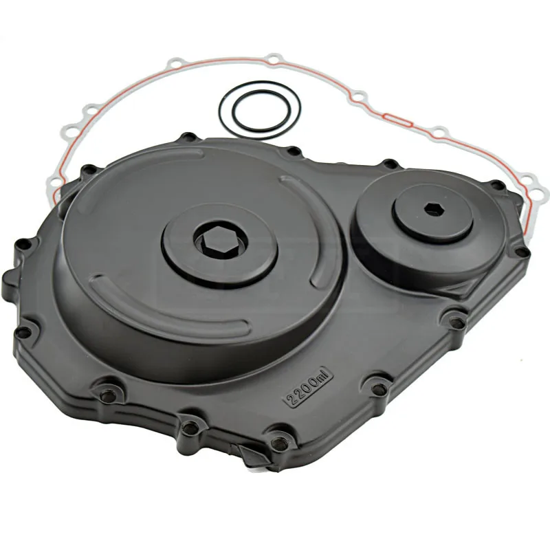 Подходит для Suzuki GSXR600 GSXR750 2006 2007 2008 2009 GSXR 600 750 K6 K8 мотоциклетный картер двигателя статора Крышка черная левая сторона