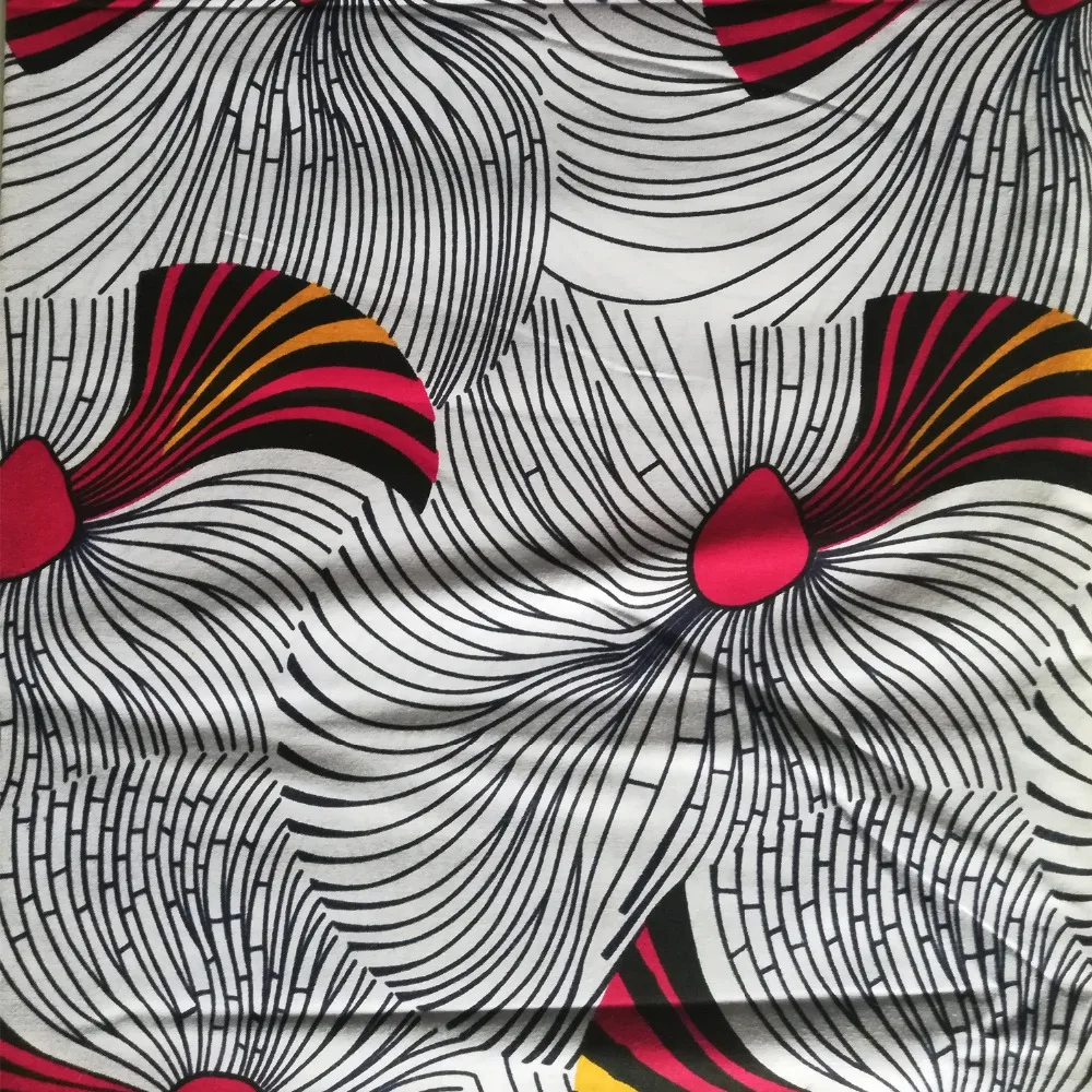 ESEWING Высококачественная африканская восковая ткань с принтом хлопок Анкара швейный материал для платья Анкара восковая ткань с принтом 6 ярдов