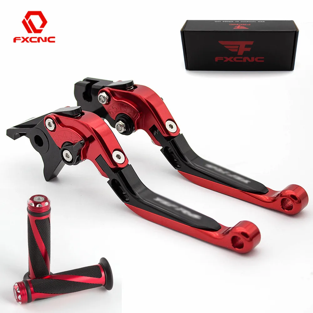 

Logo CBR For Honda CBR1000RR FIREBLADE CBR 1000 RR 2004-2007 CNC Folding Extendable Motorcycle Brake Clutch Lever + Handle Grips