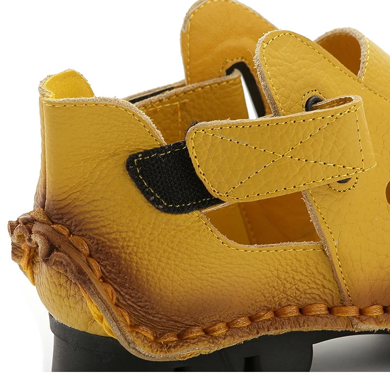 Женские босоножки с мягкой подошвой на плоской подошве|flat leather shoes|leather shoeswomens shoes