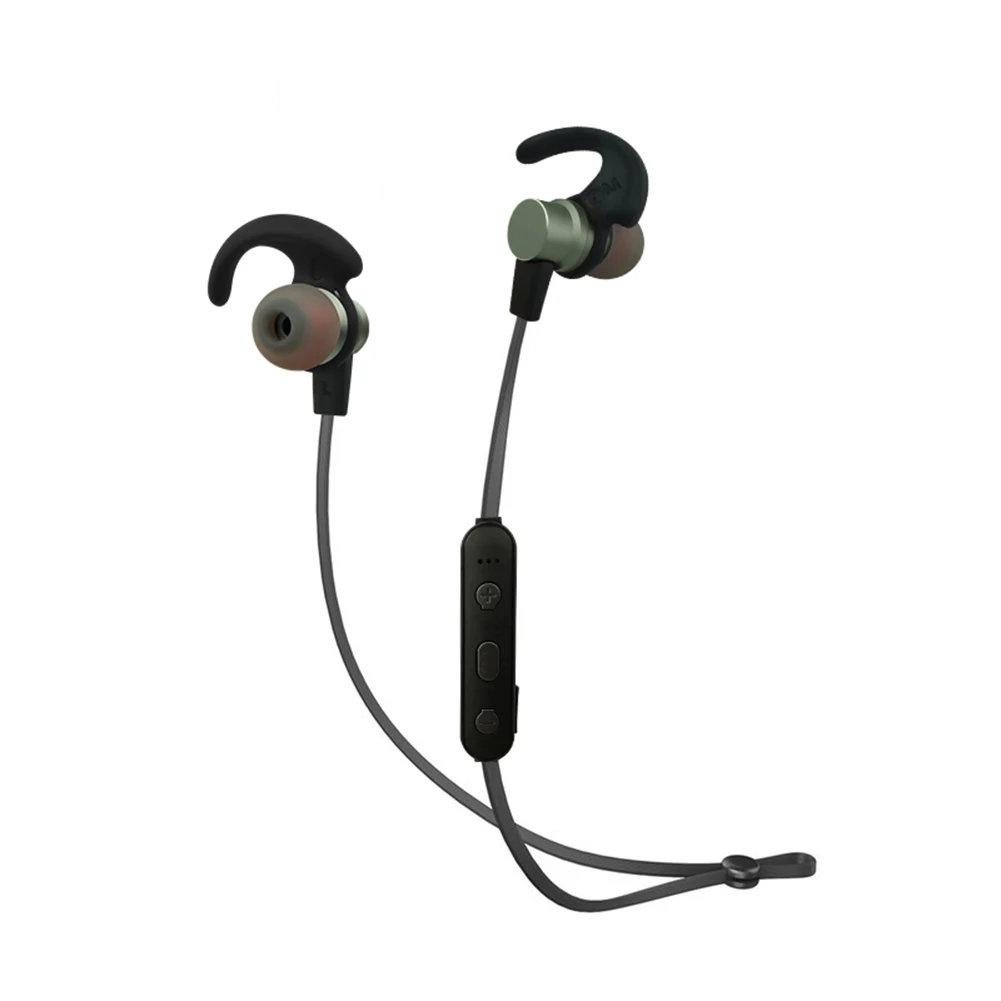 Стерео наушники Bluetooth Беспроводные спортивные с микрофоном для