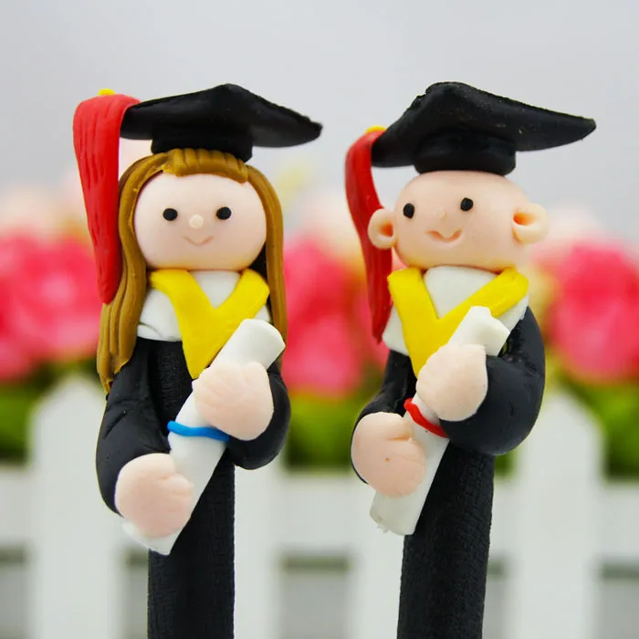 20 шт./лот Высококачественная Полимерная глина подарок ручка докторская форма