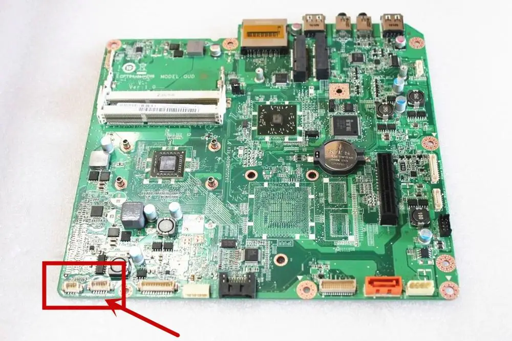 Подходит для lenovo C325 C225 2" материнская плата aio с E450 1,66 ГГц Процессор DA0UDQMB6E0 90000078 ПОЛНЫЙ ПРОВЕРЕНО, хорошее состояние товара