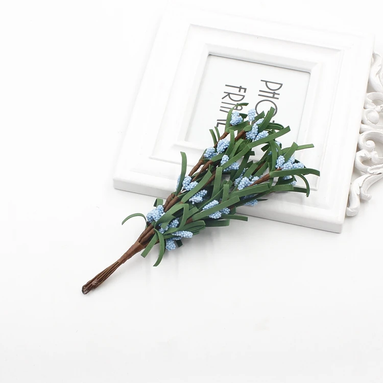 10 шт./Букет Искусственный цветок шелковые листья розы Свадебные украшения