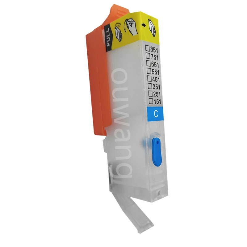 Для PGI-250 CLI-251 сменный чернильный картридж PGI250 CLI251 совместимый для Canon PIXMA IP7220 MG5420