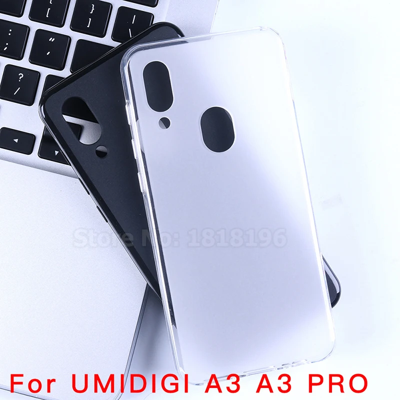 2 colors soft tpu cover case for umi umidigi a3 pro silicone cover smartphone back shell for umi umidigi a3 pro 4g phone case free global shipping