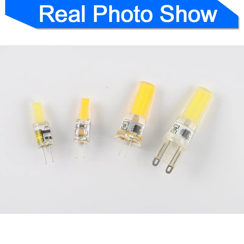 G4 светодиодный затемнения g9 светильник COB 6W 10W AC/DC 12V 220V кукурузный возможность