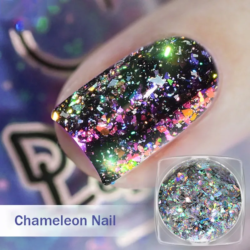 Star Mixed Glitters Nail Glitter Powder Sheets Tips Art Set Decorations | Красота и здоровье