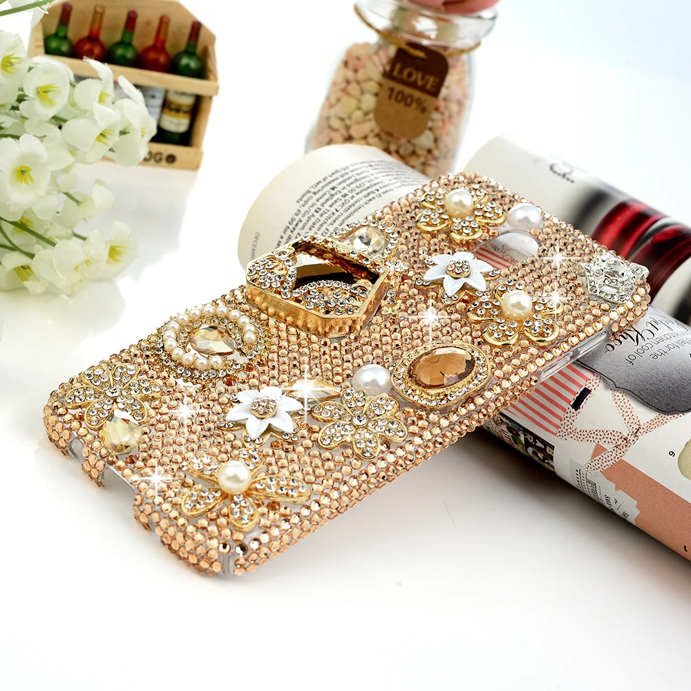 3D Rhinestone чехол для samsung Galaxy J7 2017 (Европейская версия) Bling crystal diamond защитный J730 T4|case for