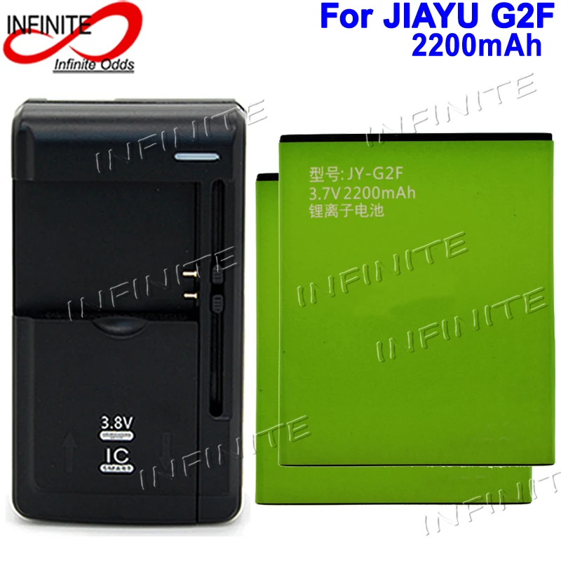 JY-G2F de 2200mAh para batería JIAYU G2F G2S G2, Cargador Universal, acumulador,...
