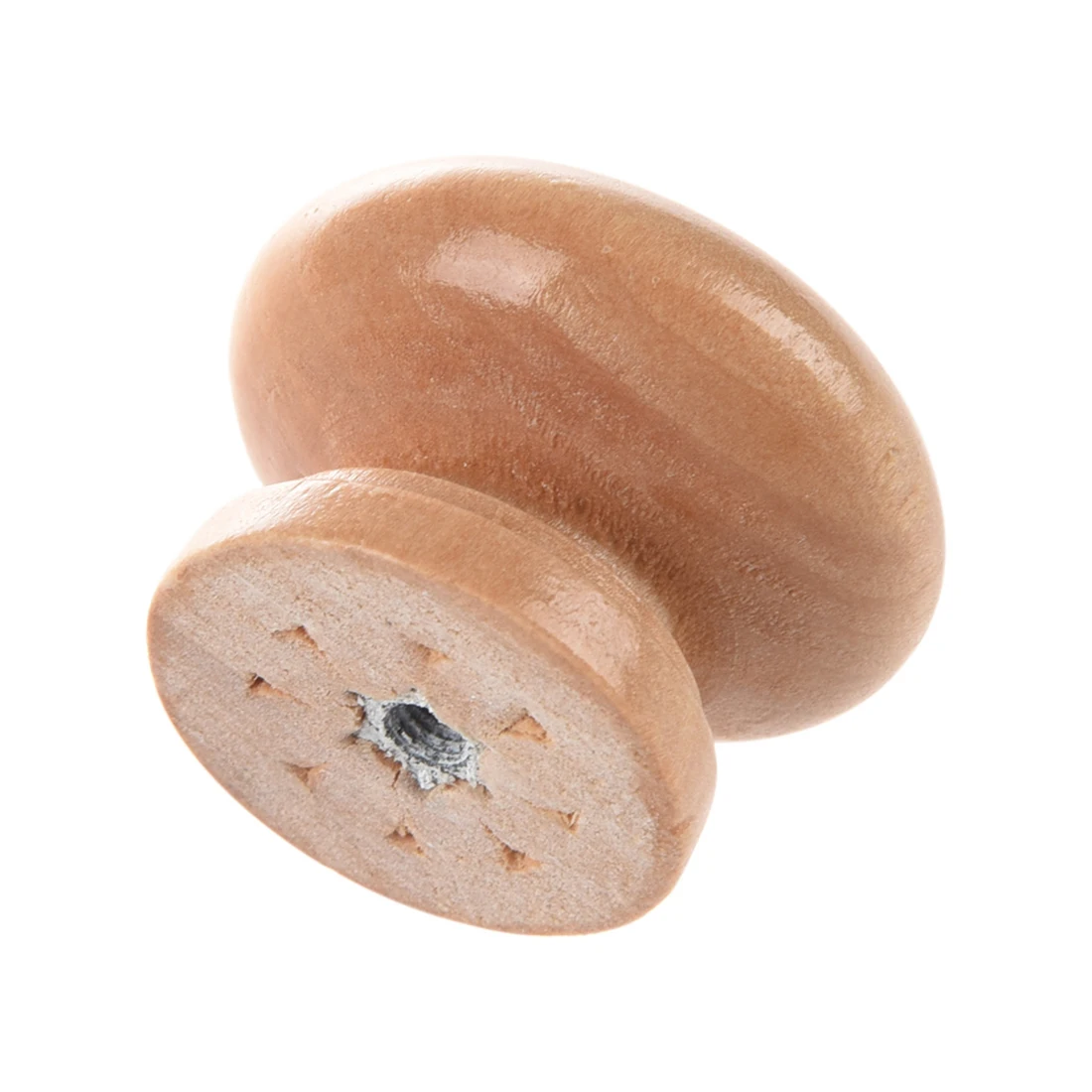 4 Pcs Cabinet Drawer 1.3&quot Diameter Round Wooden Pull Knobs Handles | Строительство и ремонт
