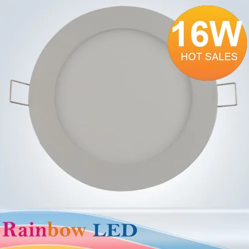 

2017 Promotion Aluminum Holiday New Free Shipping 16w Led Panel Light Ceiling Bathroom Light2835led (80pcs) Ac85v~265c) 1440lm