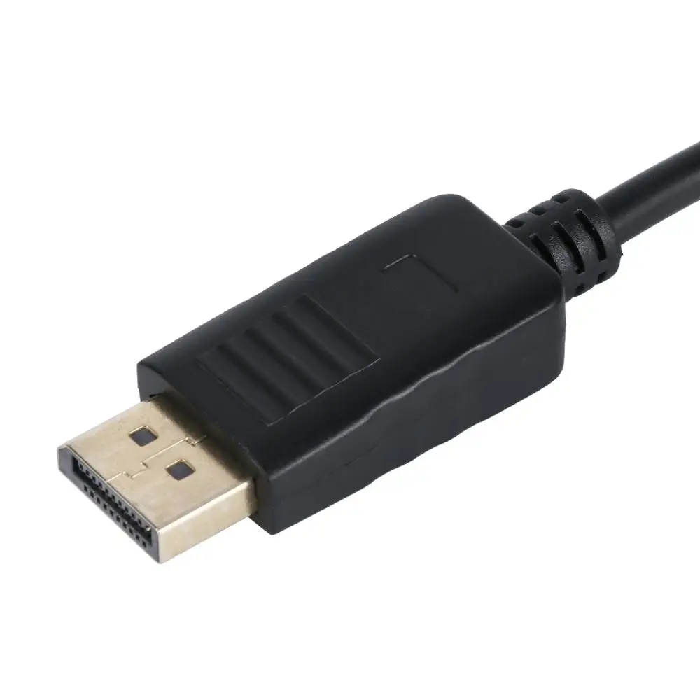 Кабель-переходник 1080p DP DisplayPort папа-VGA мама | Электроника