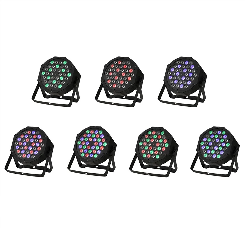 Инопланетянин 36 светодиодный RGBW DMX 512 сценический плоский Par светящийся эффект DJ Дискотека вечерние праздничные рождественские бар клуб Свадьба День Рождения Шоу огни