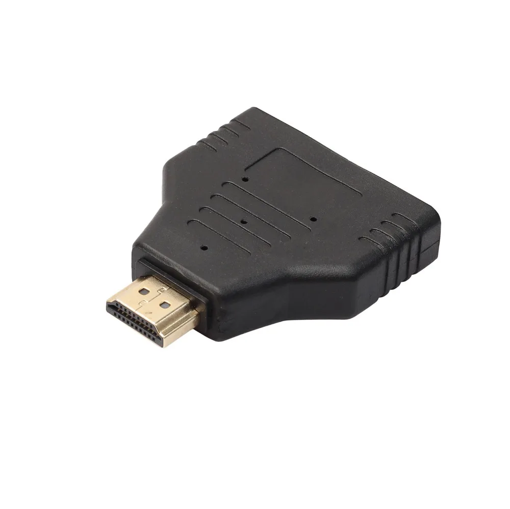HDMI штекер гнездо 1 на 2 канала разветвитель адаптер кабель для HD TV|hdmi male|hdmi male toto hdmi