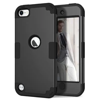 for ipod touch 7touch 6th5th generation case heavy duty shockproof silicone rubber bumperhard shell hybrid protective case