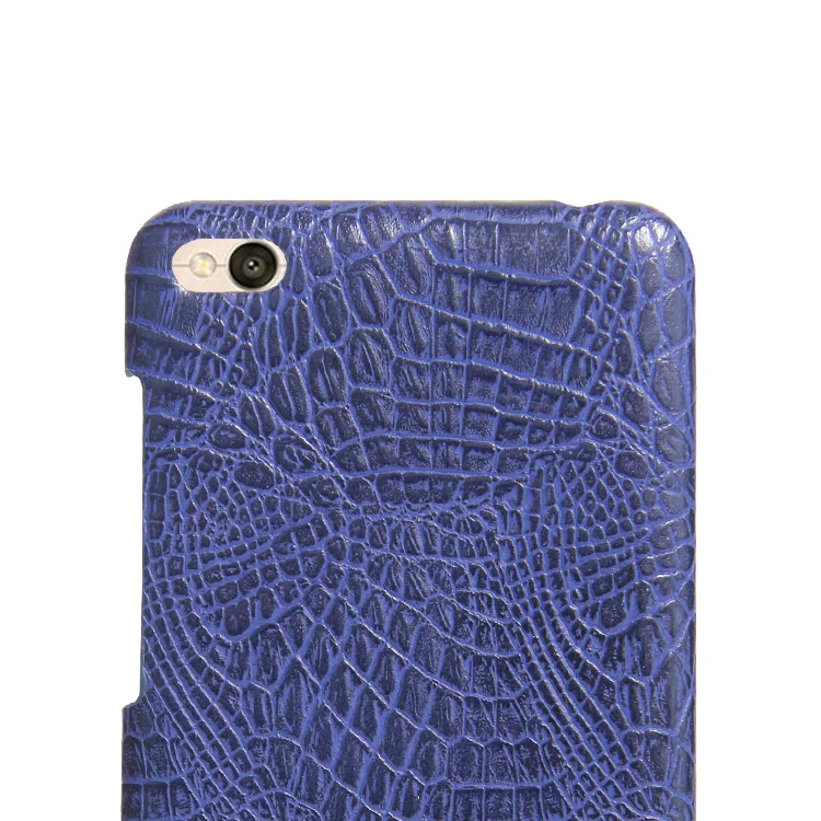 For Xiaomi Redmi 4A Case 5.0'' Luxury Crocodile Skin Shell PU Leather Protective Back Cover |