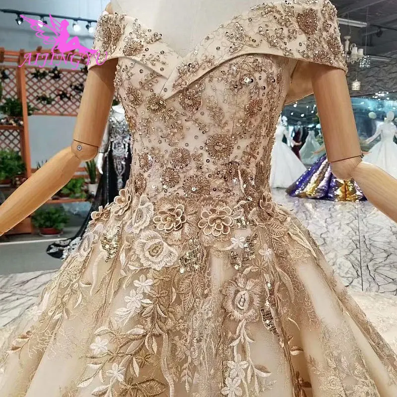 

AIJINGYU Wedding Dresses Plus Size Simple 2021 2020 Korean Marriage For Bride South Africa Design Arabic Wedding Dress Attire
