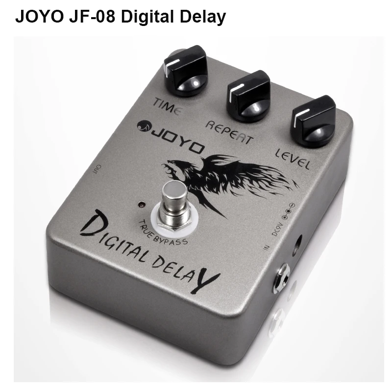 JF-08 Digital Delay Effect Pedal for Electric Guitar ture bypass design to Minimize the tone loss free shipping | Спорт и