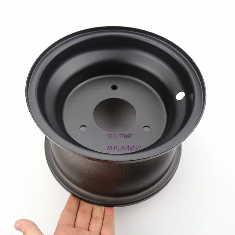 Бесплатная доставка хорошее качество 8 дюймов три отверстия черные колеса