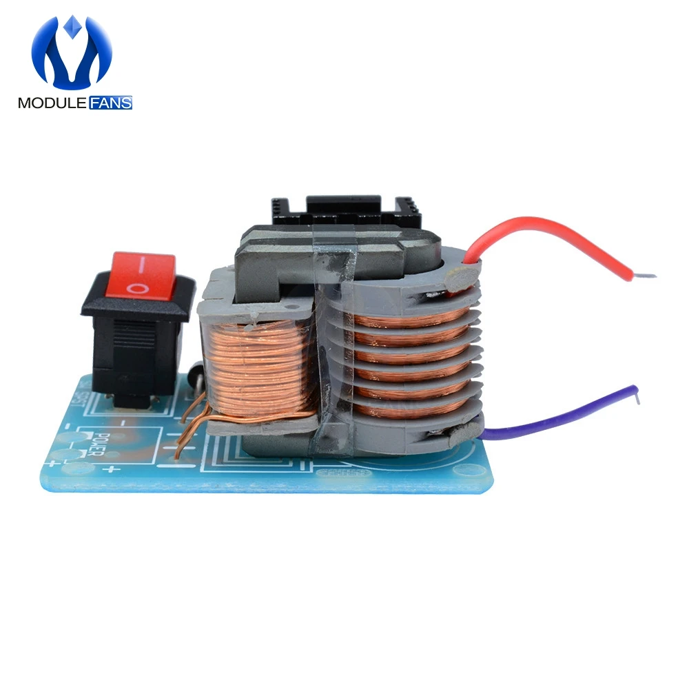 15KV высокочастотный DC высоковольтный дуговой генератор зажигания, инвертор, повышающий рост 18650, набор для самостоятельной сборки, u-образный трансформатор 3,7 в