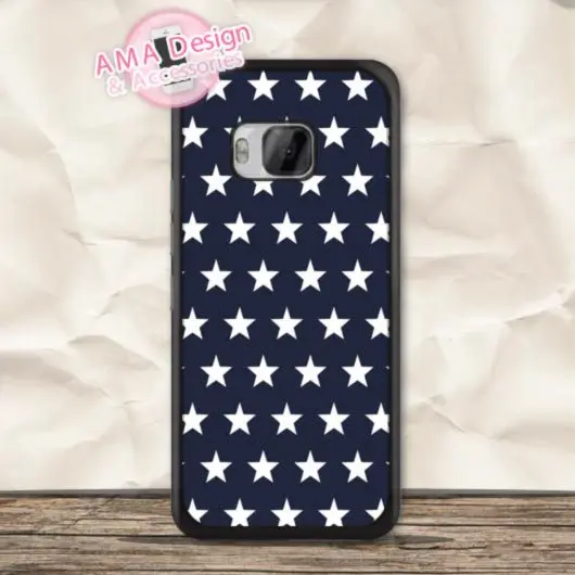 Белые Звезды На Темно Синий Телефон Case Для LG G5 G4 G3 G2 L90 L70 для Nexus 6 5 4 HTC One X S M9 M8 Desire 820