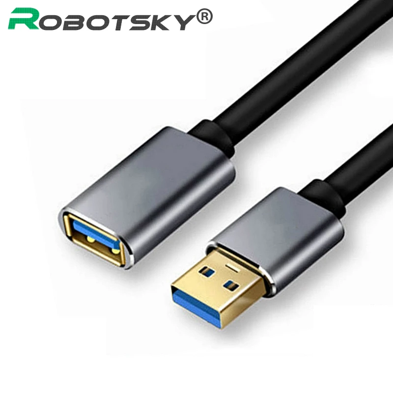 

Кабель-удлинитель USB повышенной скорости, 0,5 м, 1 м, 1,5 м, кабель USB 3,0 «Папа-мама», кабели передачи данных и синхронизации, код для ПК, камеры, мыш...