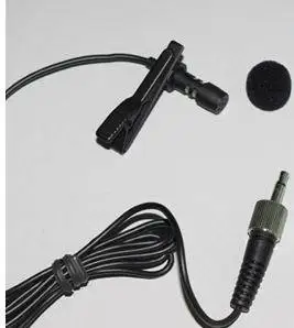 Петличный микрофон с отворотом для Senheiser Shure... (1/4 &quotразъем 3 5 мм винт замком TA4F mini
