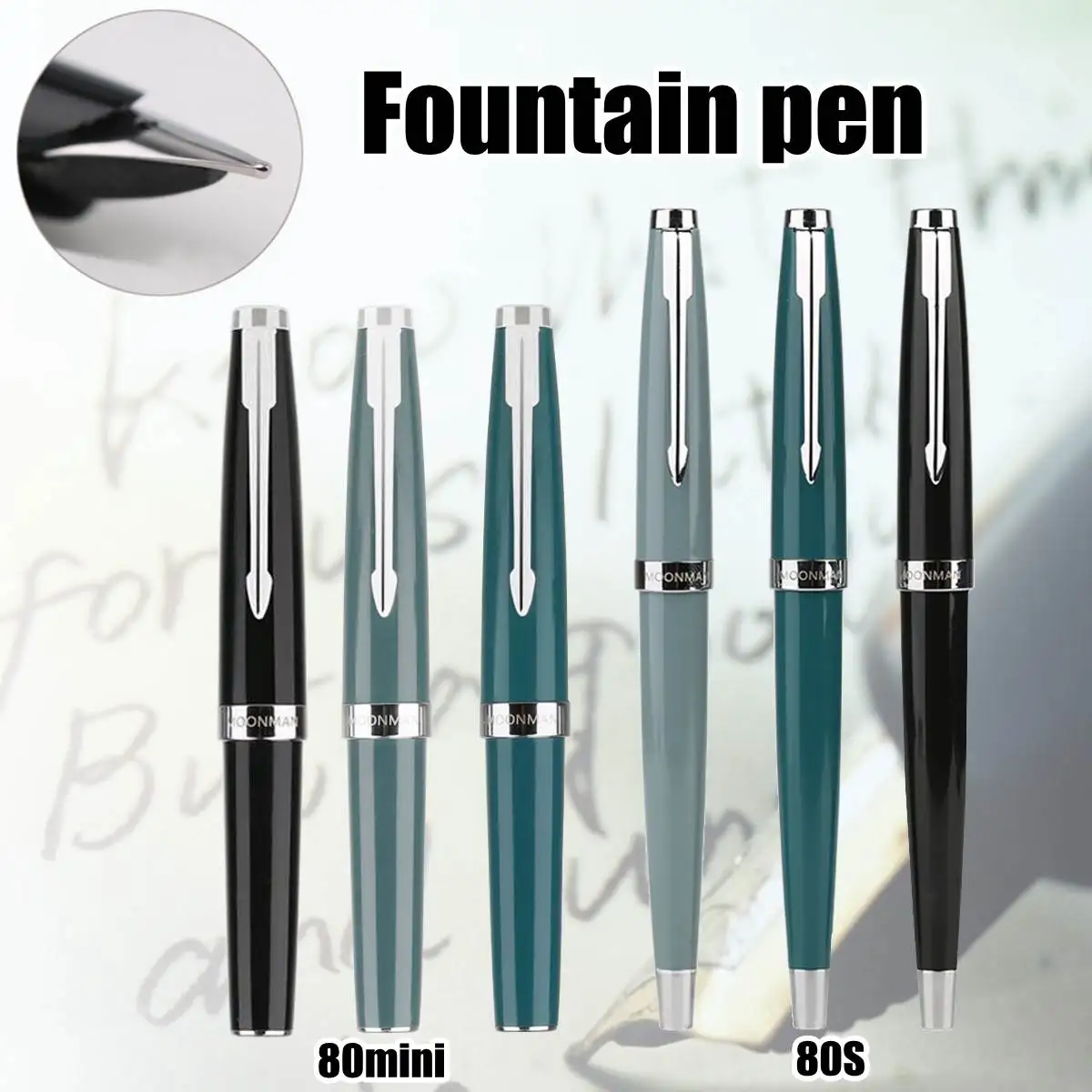 MOONMAN 80 s 80 MINI P ocket авторучка Тонкое Перо найти Классическая Ручка серии авторучка