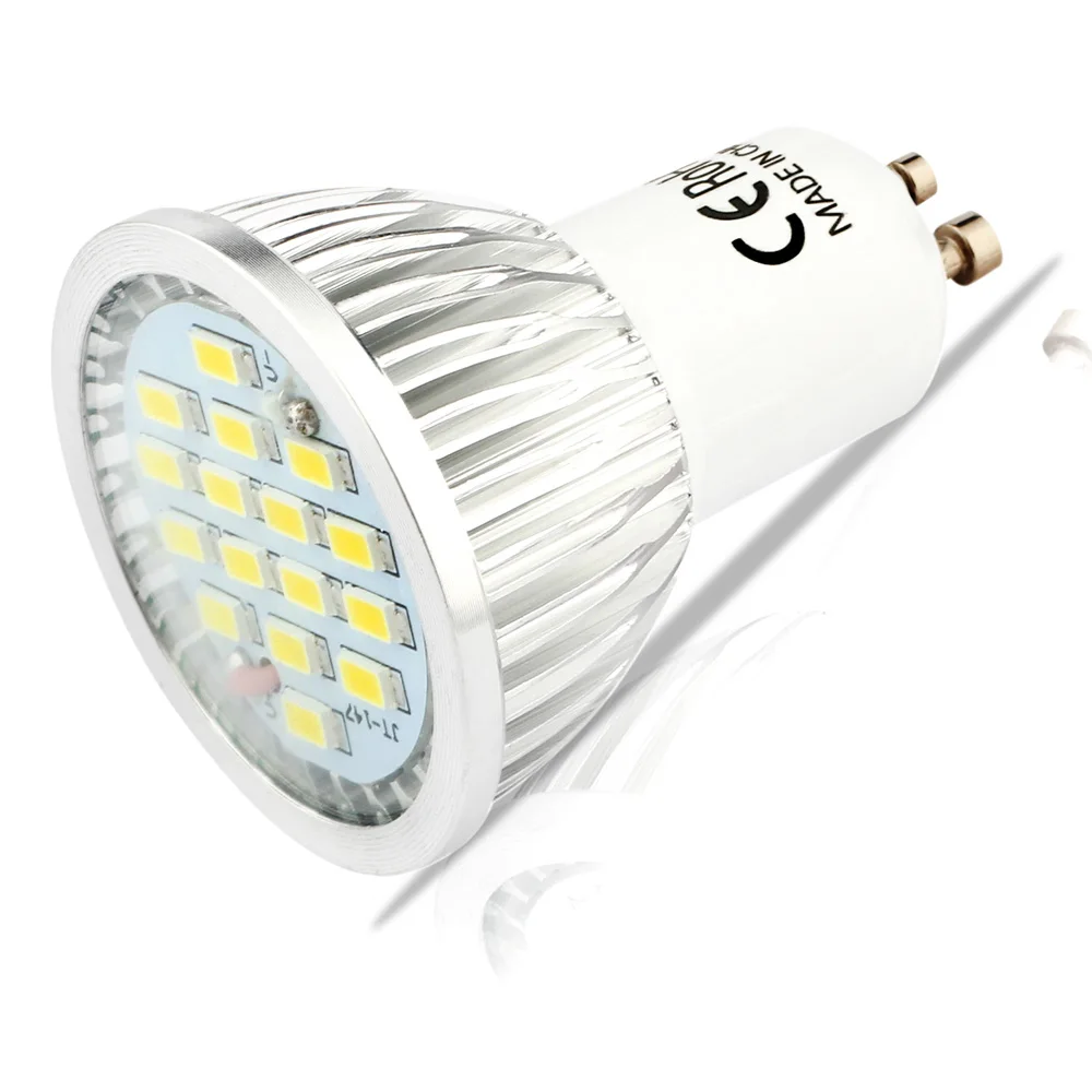 10x100% гарантия качества GU10 700lm 11W SMD 2835 16 светодиодный светильник лампа теплый белый