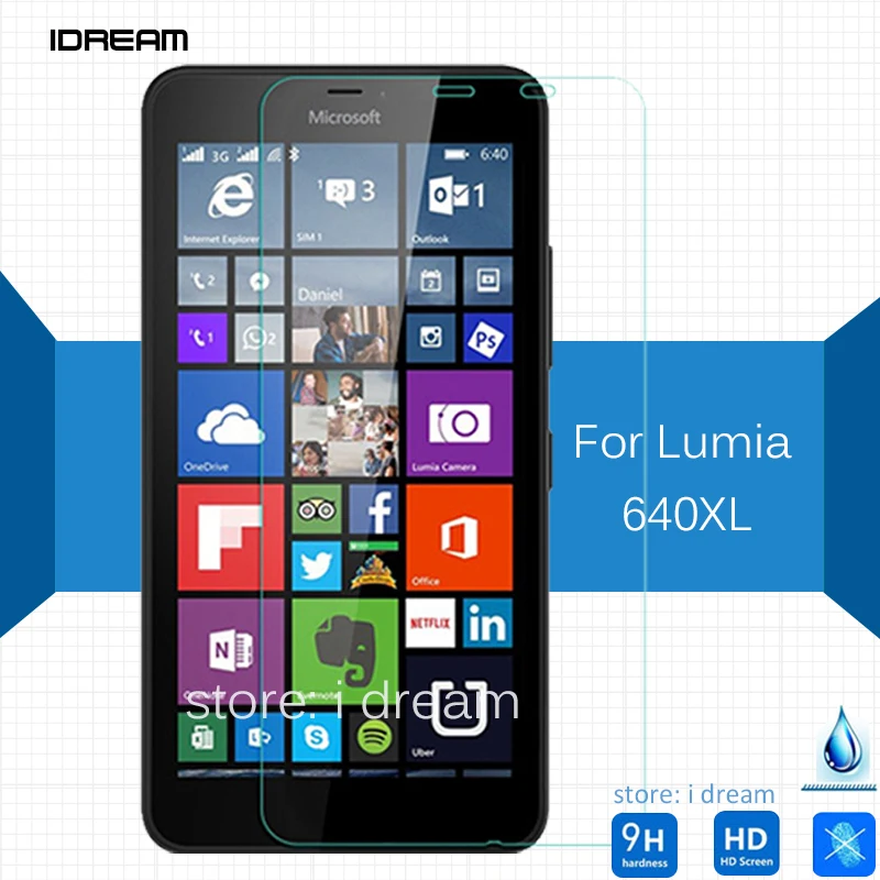 2 шт для microsoft Lumia 640 XL Dual Sim Lte защита экрана из закаленного стекла защитная пленка на 640XL