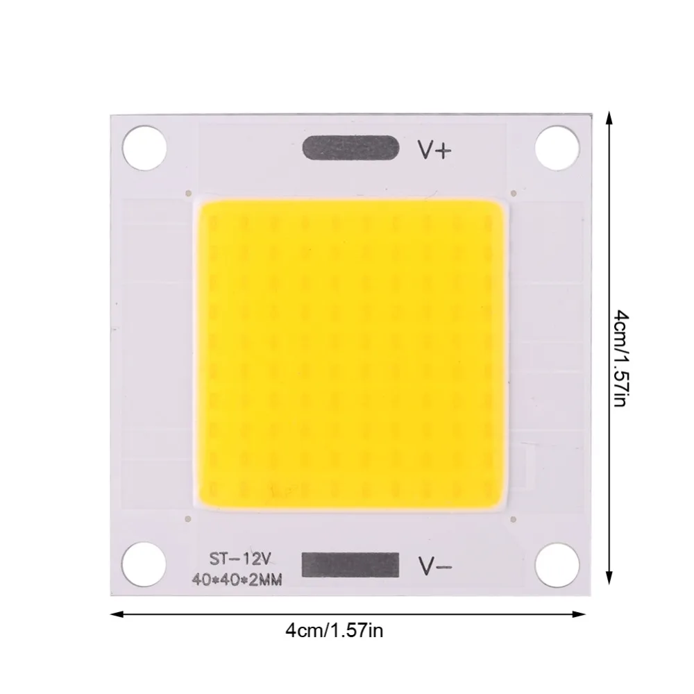 COB LED Chip лампа 5 шт. Высокая мощность Интегрированная Лампа чип 50 Вт Супер яркое