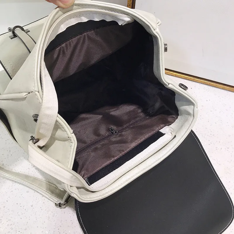 Винтажные брендовые рюкзаки 3 предмета женские сумки Женский дорожный рюкзак для