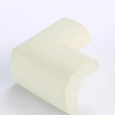 4PCS White Новинка! 55*55 мм защитный уголок для детей 4 шт. мягкий стол основная защита для детей углы ребенок безопасный уголок для ребенка угловая защита - Цвет: 4PCS White